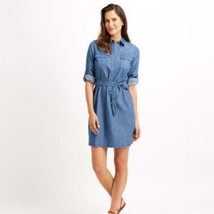 Vineyard Vines Denim Shirt Dress